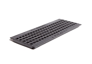 Решетка чугунная ячеистая Aquastok Norma 150 , класс нагрузки C250 500х197х21