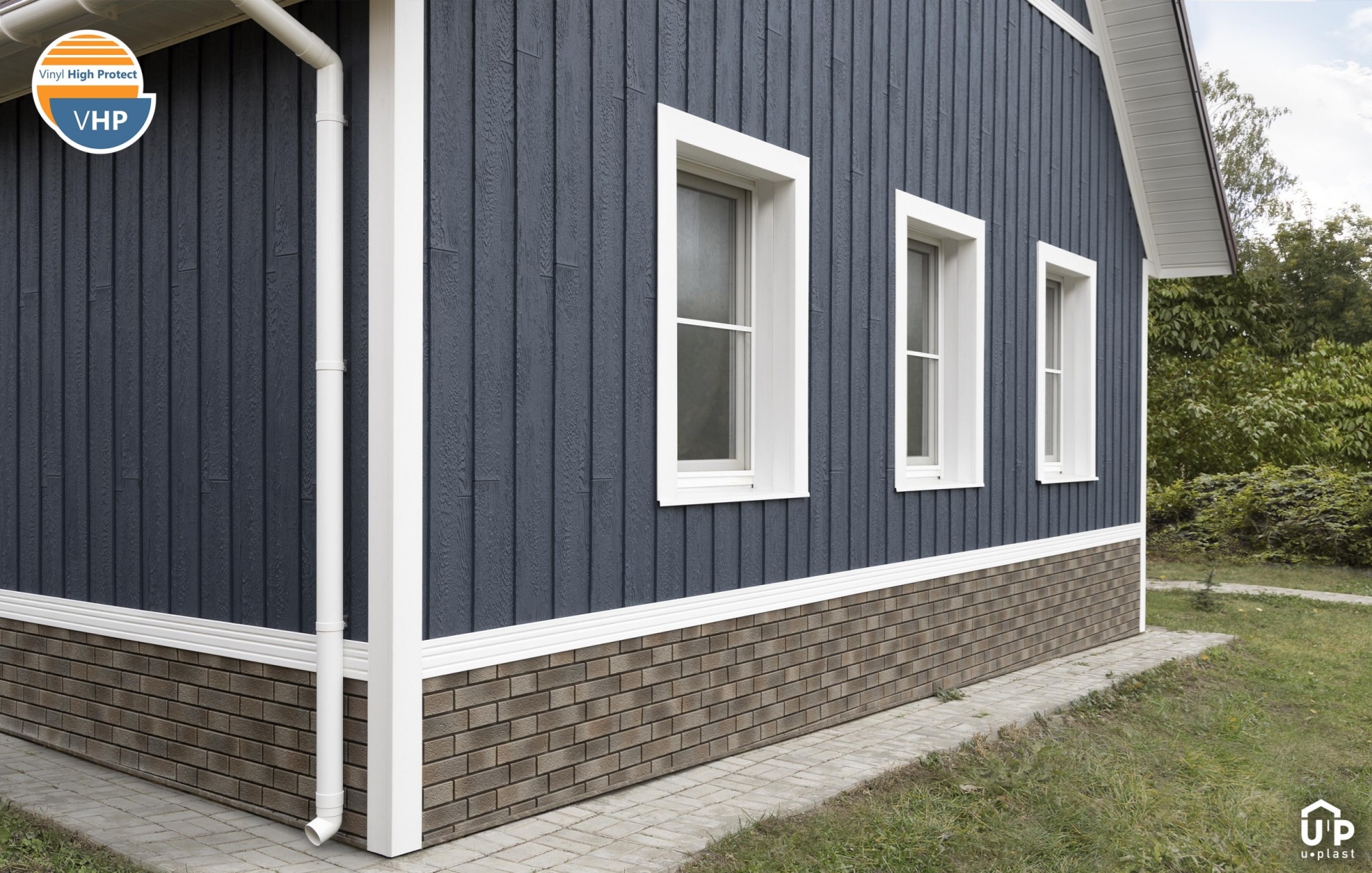 Фасадные панели Hokla S-Lock Скандинавия Полуночно-синий