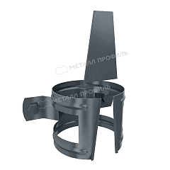 Держатель трубы (на дерево) GS lite D90 Ral 7024