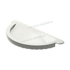 Заглушка желоба Foramina PUR D125 Ral 9010