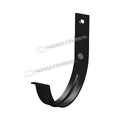 Держатель желоба карнизный PURMAN BLACK EDITION D125х132 Ral 9005