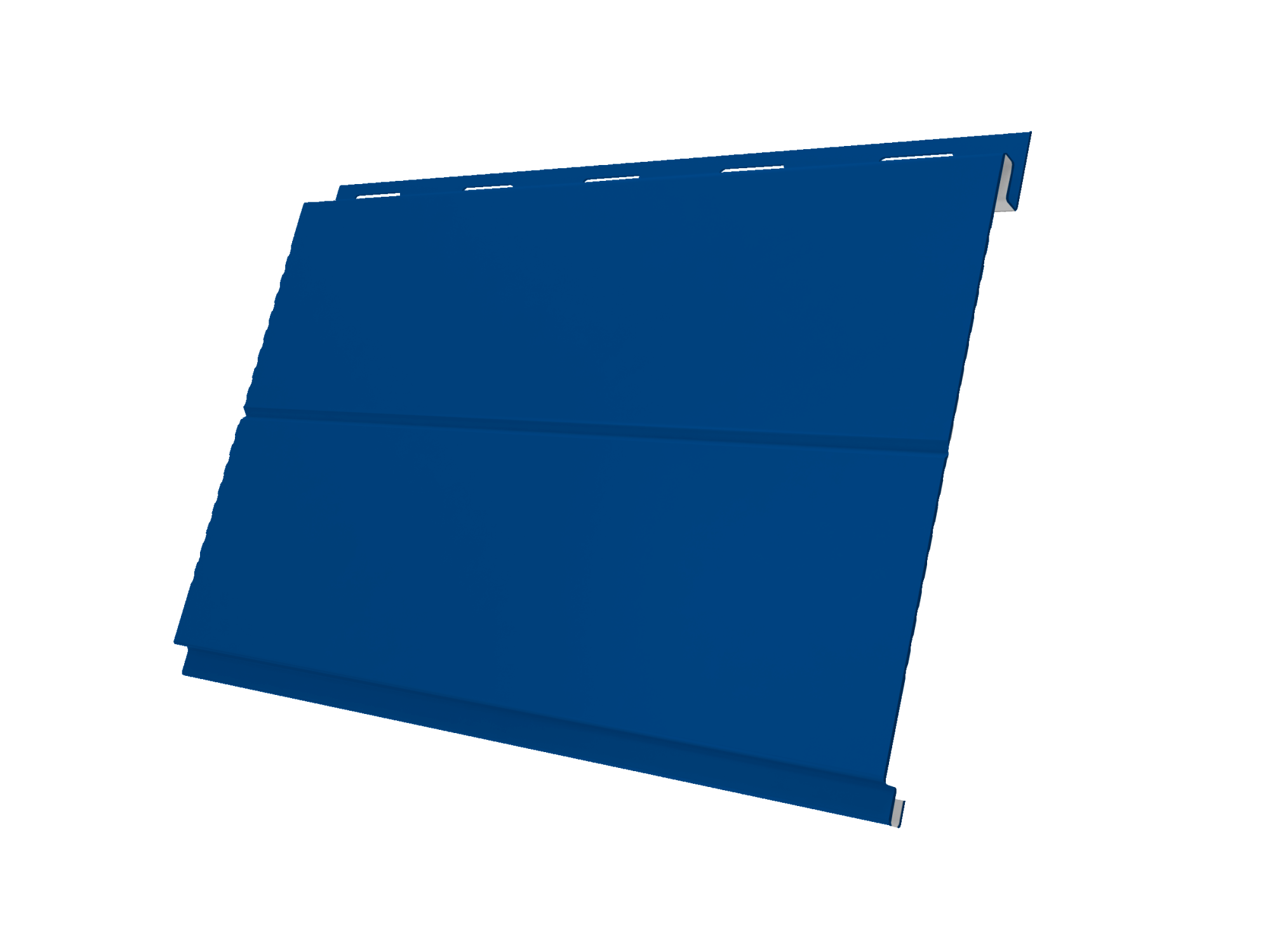 Вертикаль 0,2 line 0,5 Satin с пленкой RAL 5005 сигнальный синий