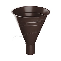 Воронка водосборная Foramina PUR D100/300 Ral 8017