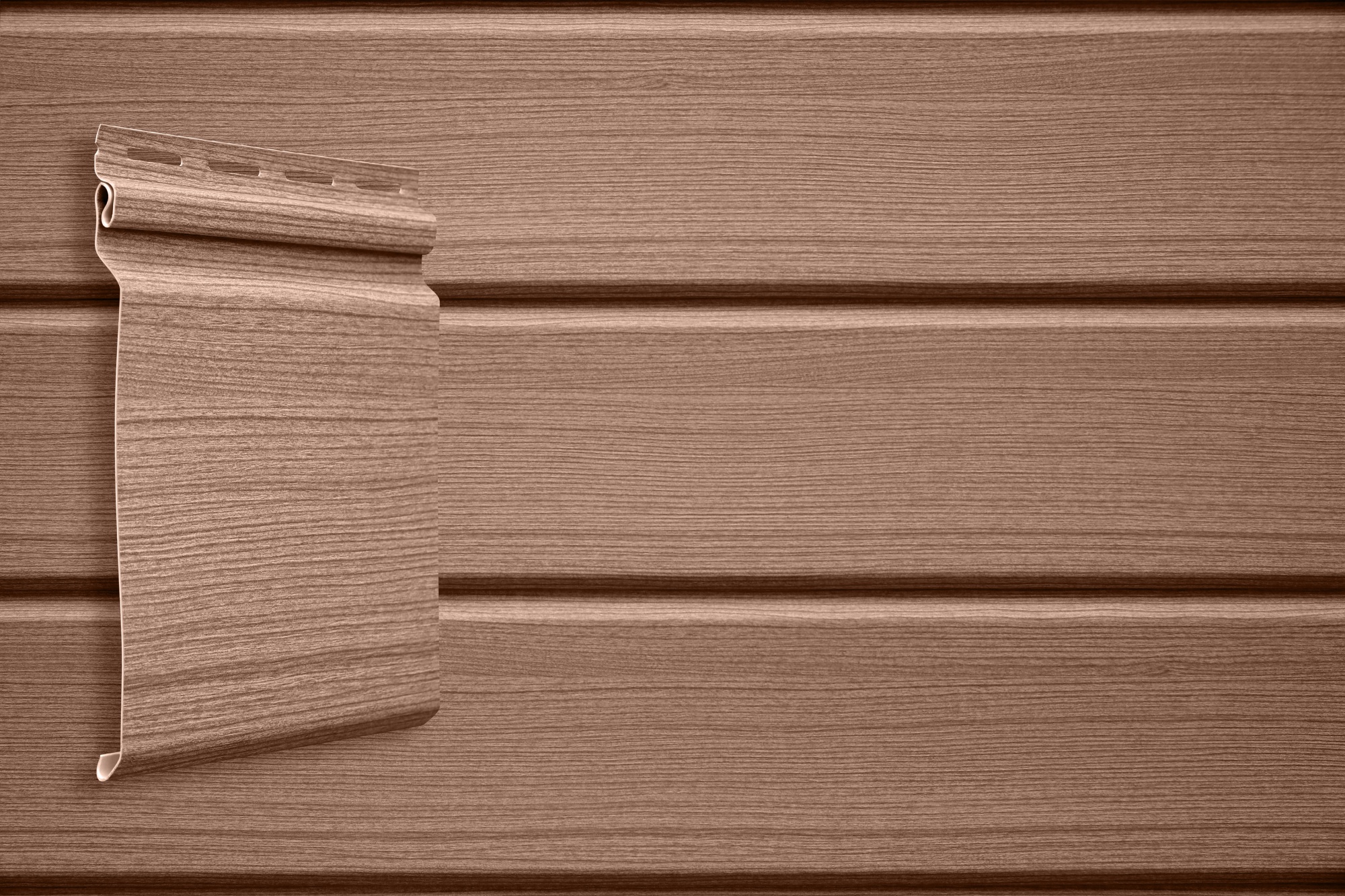 Сайдинг Natural-брус Grand Line Tundra рябина (3,0м)