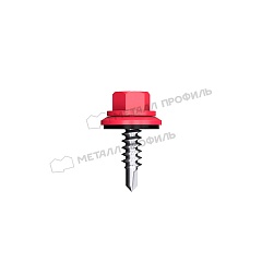Саморез 4,8х28 ROOFRetail RAL3003 (красный рубин)