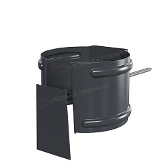 Держатель трубы Foramina PUR D100 (на кирпич) (PUR_Д-01-7024\7024-0.6)