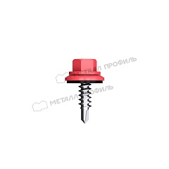 Саморез 4,8х28 ROOFRetail RAL3011 (коричнево-красный)