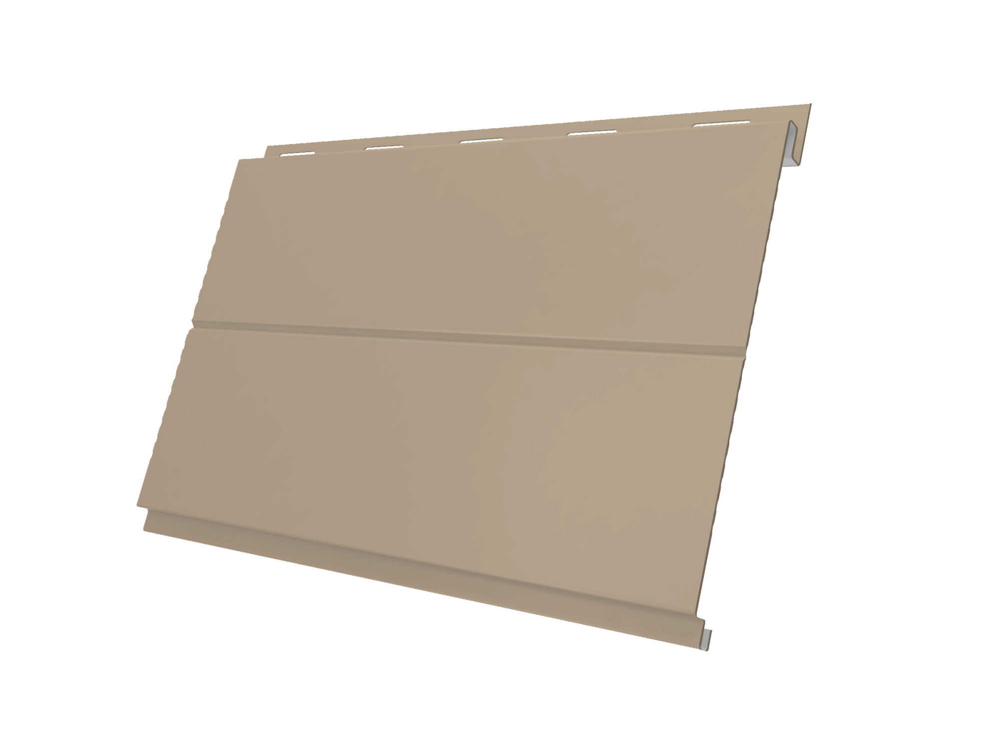 Вертикаль 0,2 line 0,5 Satin с пленкой RAL 1015 светлая слоновая кость