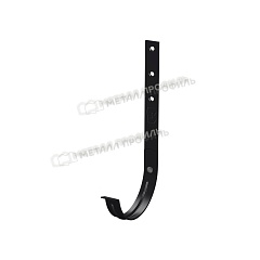 Держатель желоба PURMAN BLACK EDITION D125х280 Ral 9005