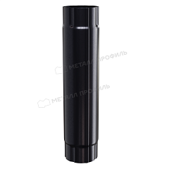 Труба соединительная PURMAN BLACK EDITION D100х1000 Ral 9005