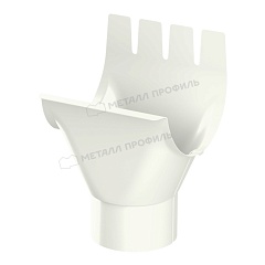 Воронка выпускная Foramina PUR D150/100 Ral 9010