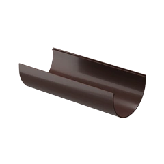 Желоб водосточный 3 м Docke Premium, шоколад