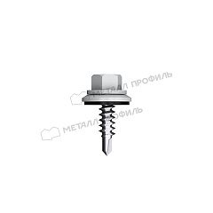 Саморез 4,8х28 ROOFRetail RAL7004 (серый)